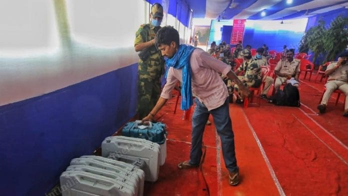 Counting of votes is taking place at 55 locations across Bihar | Photo: Praveen Jain | ThePrint