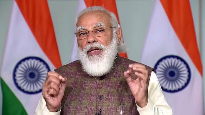 A file photo of Prime Minister Narendra Modi. | Photo: ANI