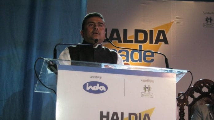 File photo of West Bengal Transport Minister Suvendu Adhikari | Facebook