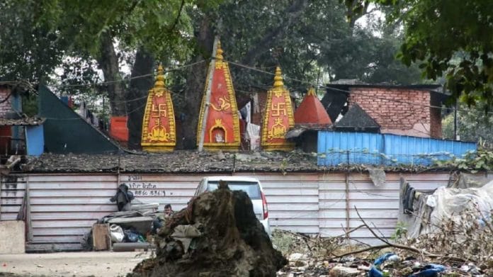 The land in Deen Dayal Upadhyay Marg in Delhi that was allotted to TMC in 2013 | Praveen Jain | ThePrint