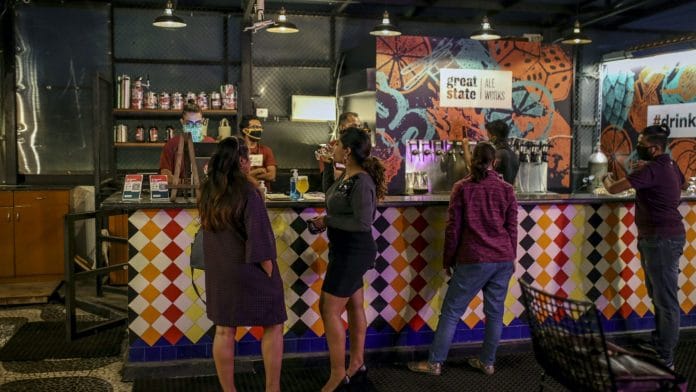 The Great State Ale Works' newly opened bar in Pune (Representational image) | Bloomberg