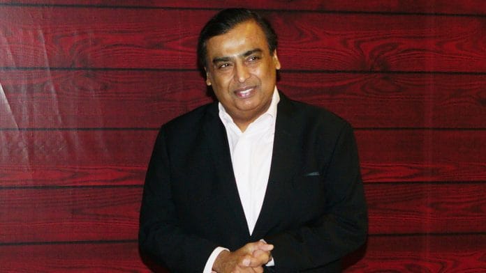 File photo of Mukesh Ambani
