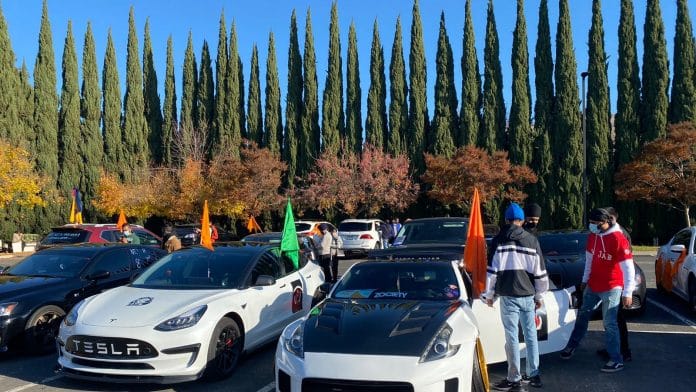 Sikh-Americans ahead of a rally in Bay Area, San Francisco