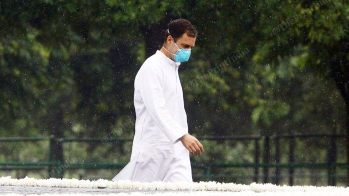 Congress leader Rahul Gandhi | Praveen Jain | ThePrint File Photo