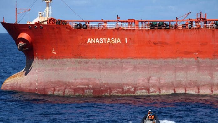 File photo of MV Anastasia 1