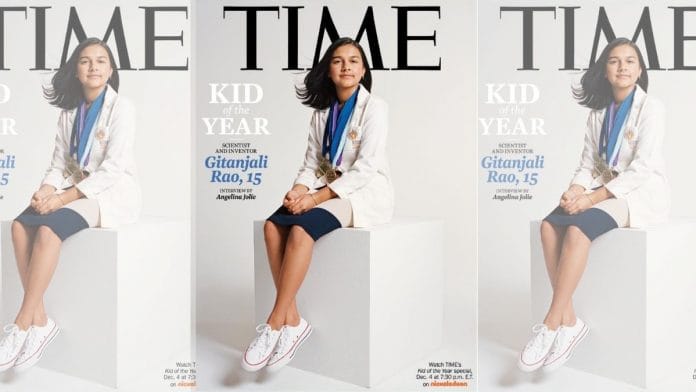Gitanjali Rao was selected from a field of more than 5,000 nominees as TIME's first-ever Kid of the Year | Twitter | TIME