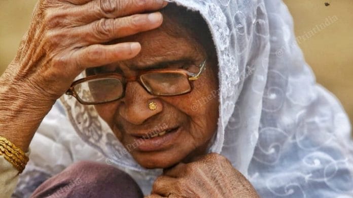 Asma, mother of Mohammad Azad, 25, jailed in Hardoi under the ‘love jihad’ law | Photo: Praveen Jain | ThePrint