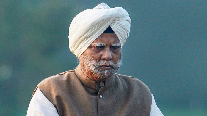File photo of Congress leader Buta Singh | PTI