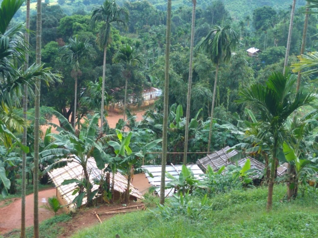 Chiringmangre village, surrounded by the jungle. Photo- Global Himalayan Expedition | Voices of Rural India