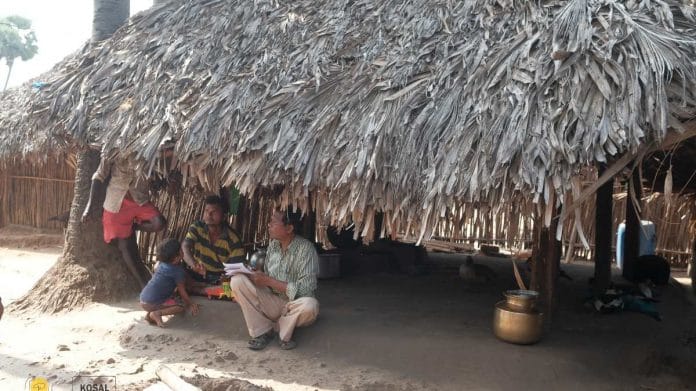 A village of internally displaced persons (IDPs) in Andhra Pradesh | By special arrangement