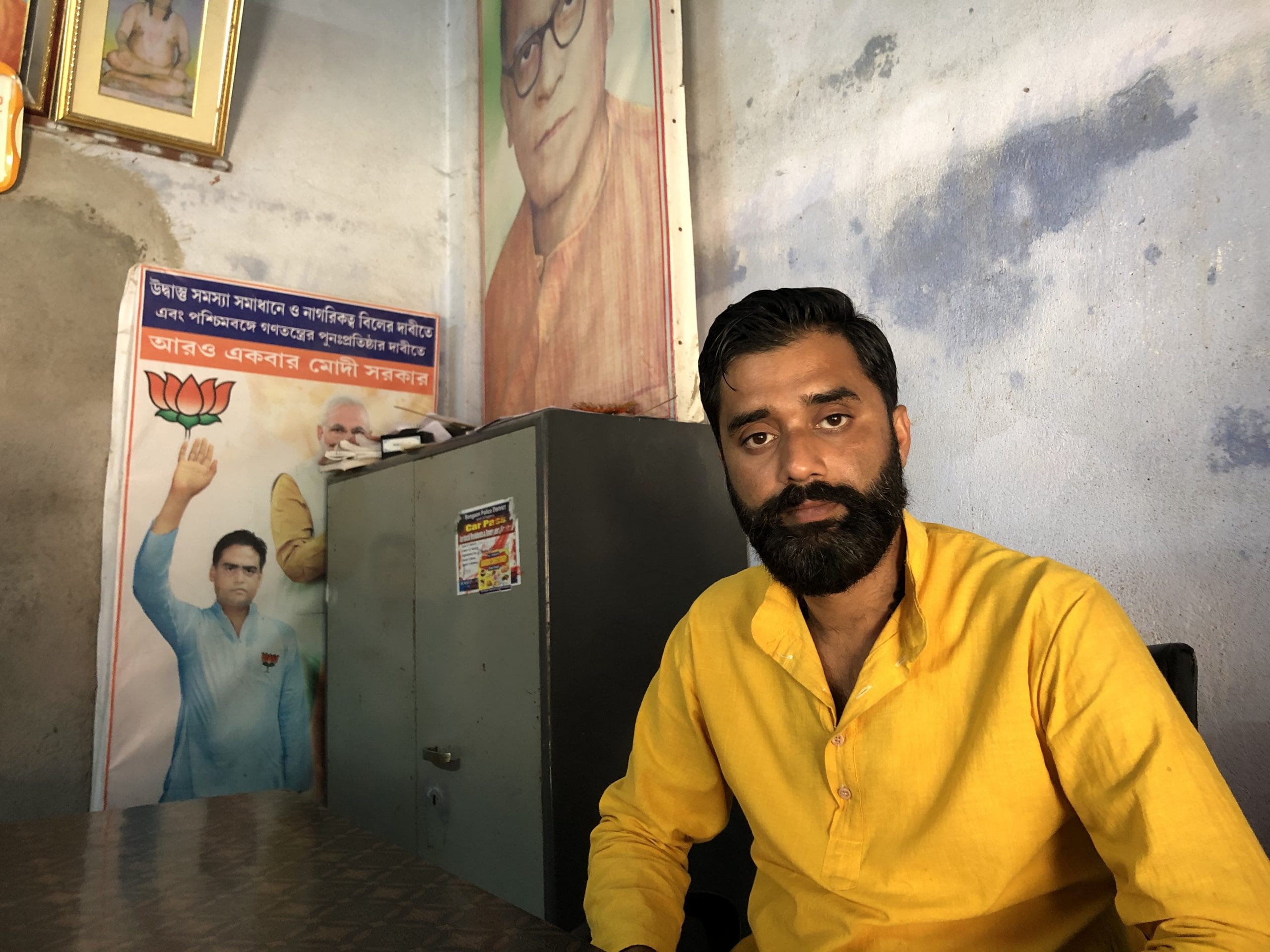 Subrata Thakur, elder brother of BJP MP Shantanu Thakur | Credit: Madhuparana Das | ThePrint