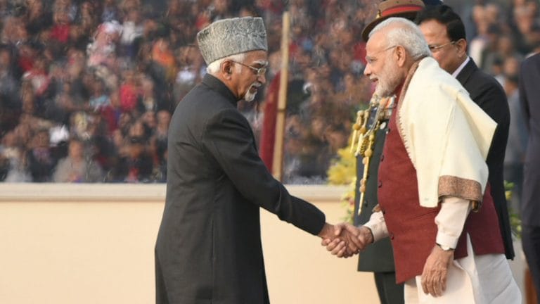 Modi told Hamid Ansari that the Rajya Sabha TV wasn’t favourable to the government