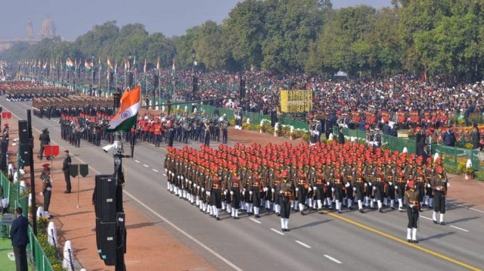 Representational image of R-Day parade | Praveen Jain | ThePrint