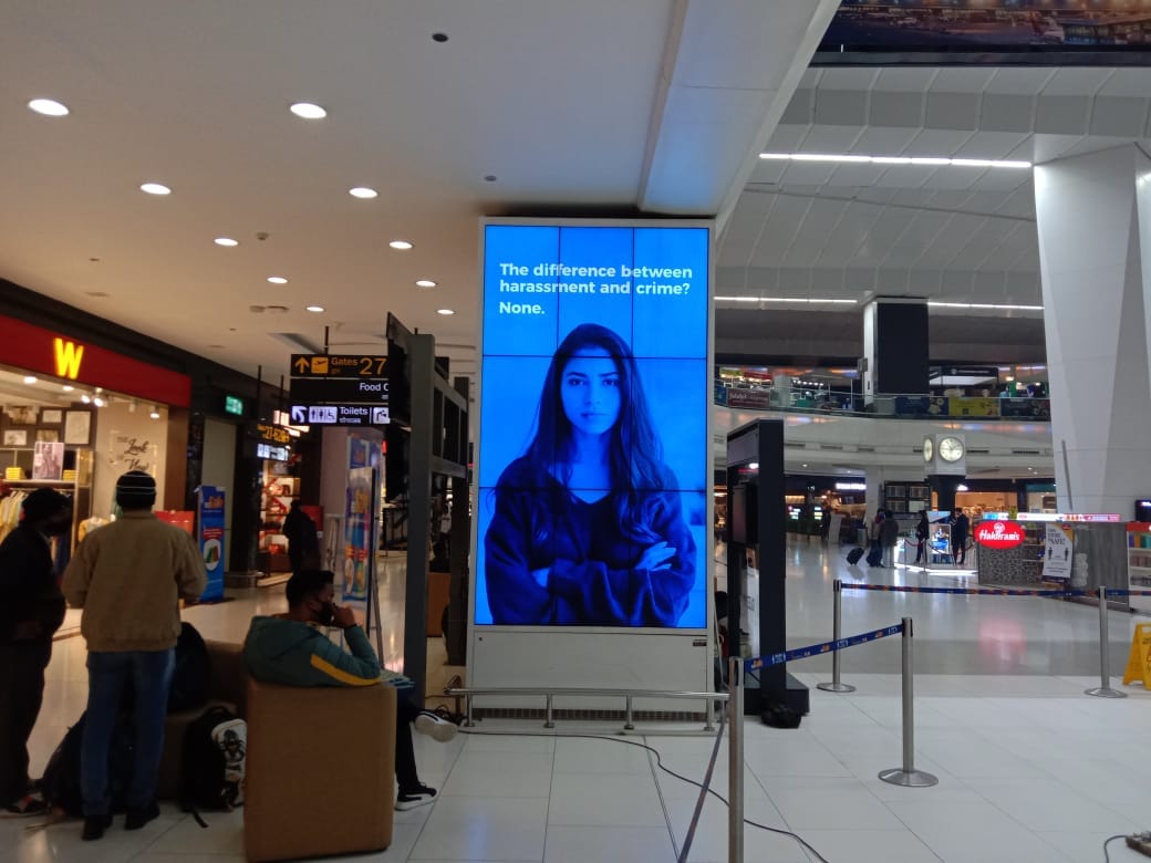 At the IGI Airport in Delhi | Credit: Truecaller