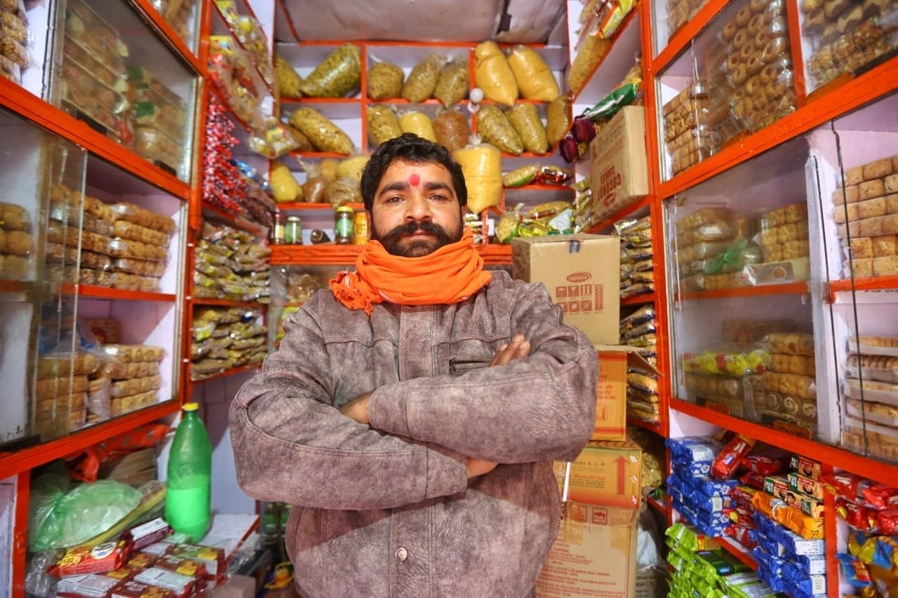 Zila coordinator of the Bajrang Dal, Monu Bishnoi | Photo: Pravin Jain | ThePrint
