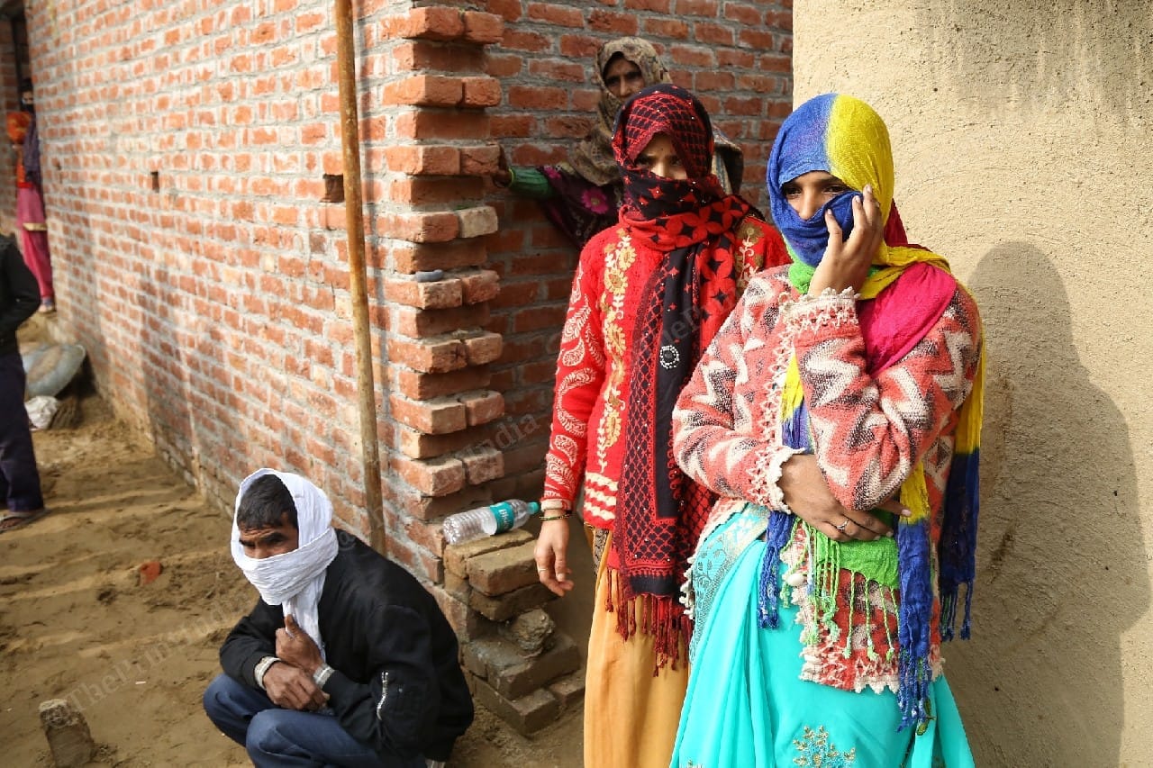The victim's family at their home in Kiyoli | Suraj Singh Bisht | ThePrint