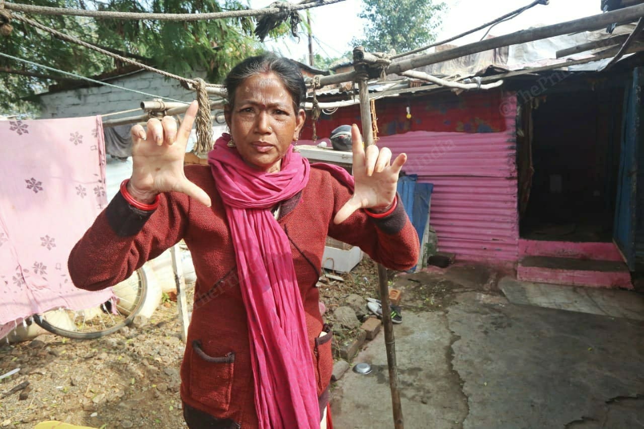 Gulab Pasi says she has been fine since she received the first shot and is now waiting for the second one | Praveen Jain | ThePrint 