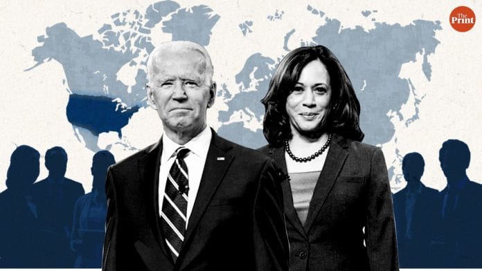 Joe Biden and Kamala Harris will be sworn in as US President and Vice-President, respectively, this week | ThePrint