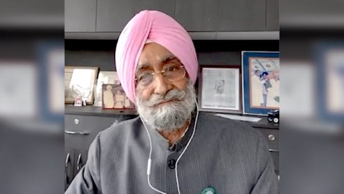 Farmer leader Bhupinder Singh Mann | ThePrint