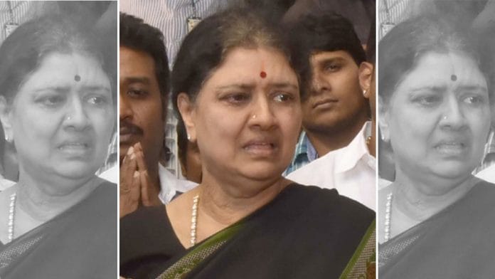 Former AIADMK general secretary V.K. Sasikala | Photo: Wikipedia