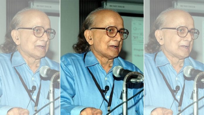 A file photo of astrophysicist S.M. Chitre. | Photo: Twitter