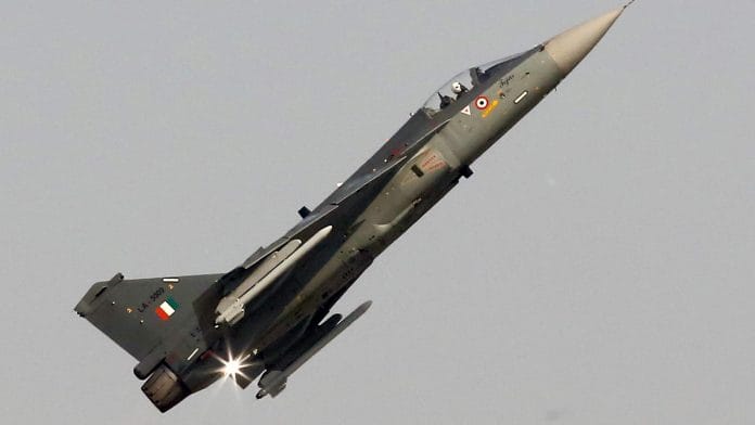 File photo of a Rafale jet at Hindon Air Force Station in Ghaziabad | ANI Photo