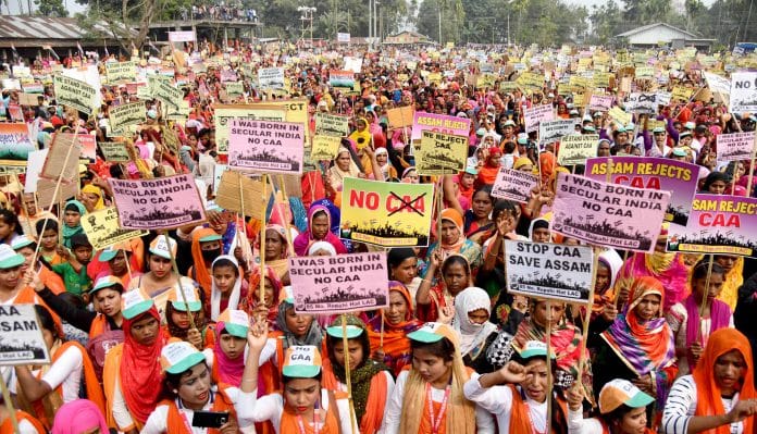 Matua community voters in Bengal want the CAA implemented soon but voters in Assam (pictured here) are opposed to it | File photo: ANI