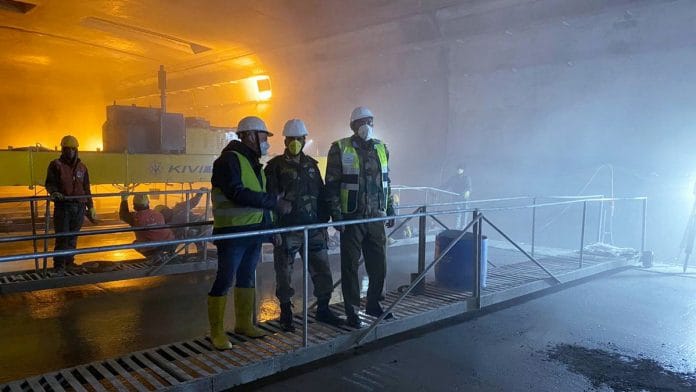 File image of the Atal Tunnel in Himachal Pradesh being constructed | Representational photo: ANI