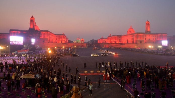 Representational image of North Block & South Block | ANI