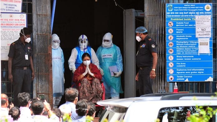 V K Sasikala Natarajan after being discharged from hospital in Bengaluru on 31 January | ANI Photo