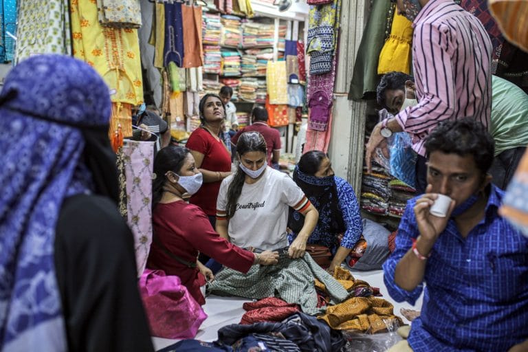 As Covid declines, Indians are out shopping, dining, getting haircuts & crowding malls