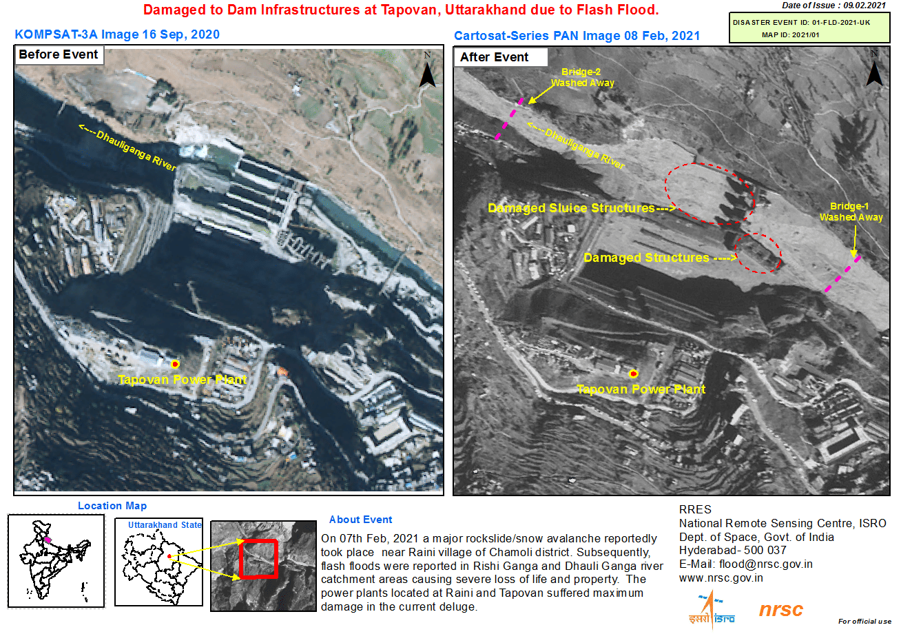 Via National Remote Sensing Centre