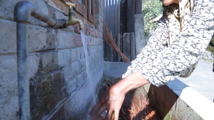 A tap installed at a house in a Ganderbal village | By special arrangement