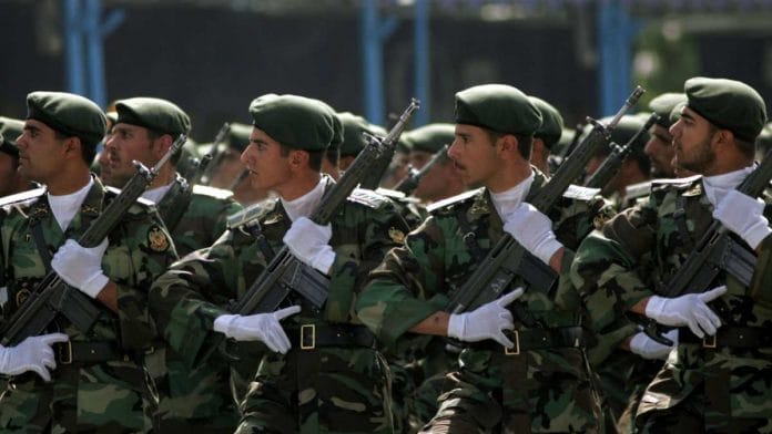 Representational image of Iranian Army soldiers on the outskirts of Tehran | Bloomberg