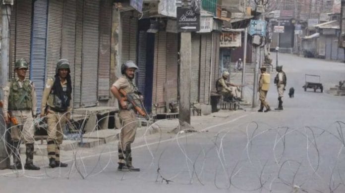 Representational image | Security forces stand guard in Srinagar | Photo: Praveen Jain | ThePrint