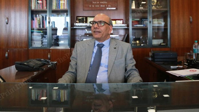 Delhi Metro Rail Corporation Chairperson Mangu Singh | Photo: Manisha Mondal | ThePrint