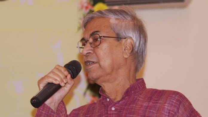 Former Bengal minister Rabiranjan Chattopadhyay | Twitter | @RabiranjanChat1