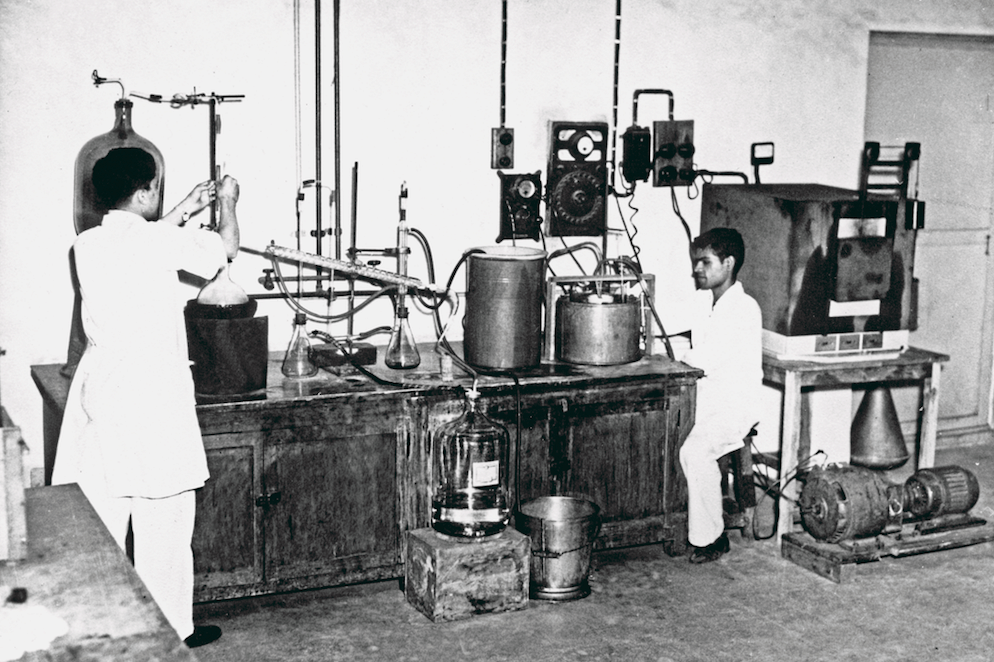 File photo | Filtering injectable extracts from raw liver to manufacture vitamin B 12 for the treatment of anaemia | © Cipla Limited 