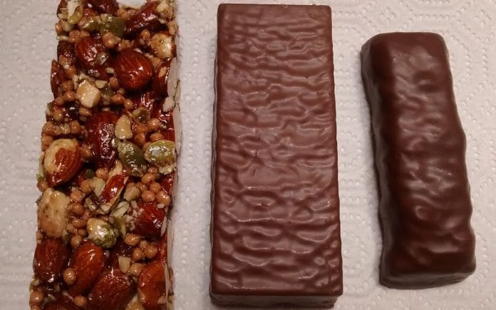 Representational image of protein bars | Wikimedia commons