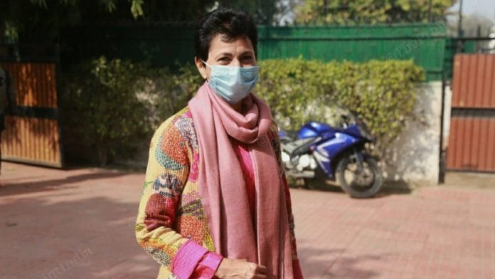 Haryana Congress president Kumari Selja | Manisha Mondal/ThePrint