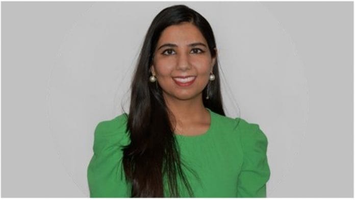 File photo of Arora Akanksha, who announced her candidacy to be the next UN Secretary General | Twitter @arora4people