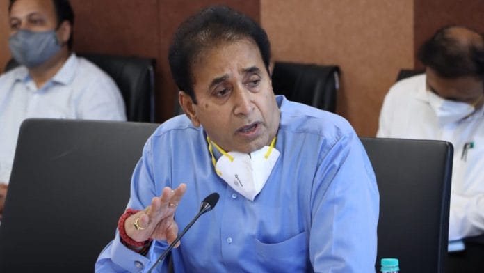 File photo of Maharashtra Home Minister Anil Deshmukh