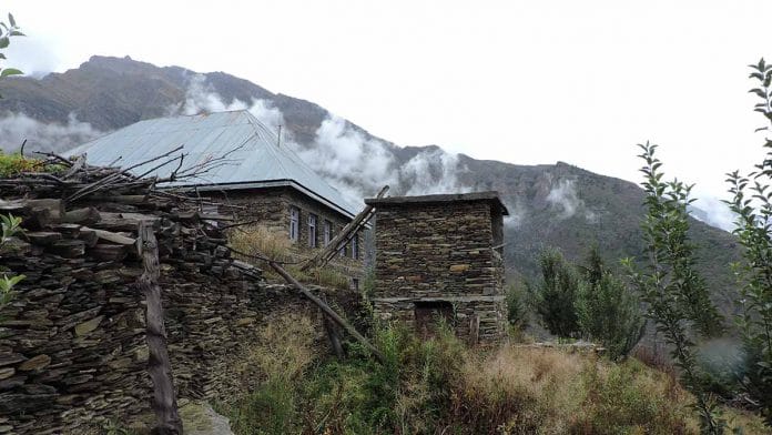 A two-storied dry toilet in Himachal Pradesh | Credits: CSIR-IHBT