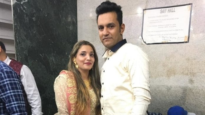 A file photo of Mohammad Shareeq and Oniba Qureshi. | Photo: Special arrangement