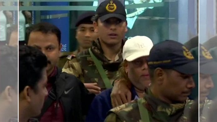 Gangster Ravi Pujari, who was brought back to Mumbai after over 25 years | ANI | Twitter