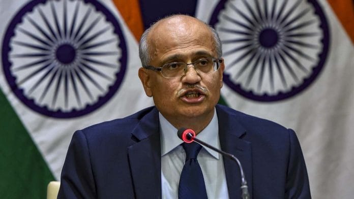 File photo of former foreign secretary Vijay Gokhale | PTI