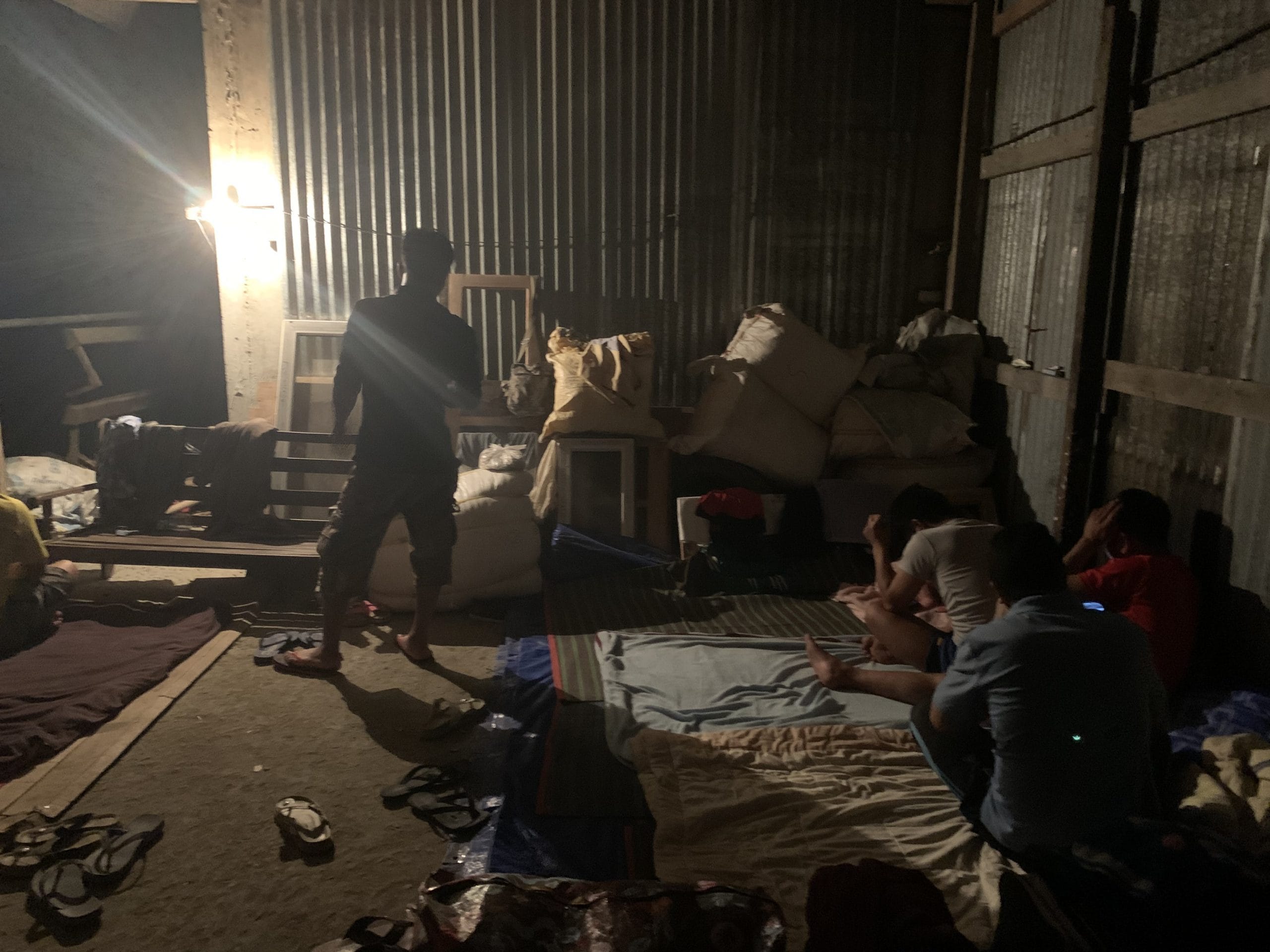 The room where the two policewomen live with a few other refugees | Amrita Nayak Dutta | ThePrint