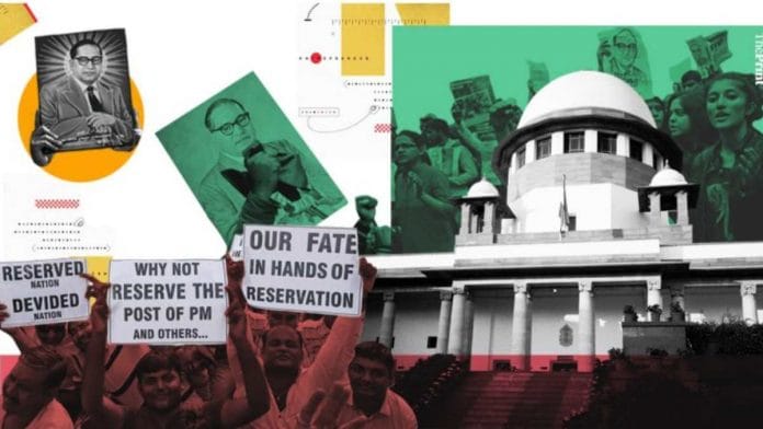 SC Maratha quota verdict: Illustration: Soham Sen | ThePrint