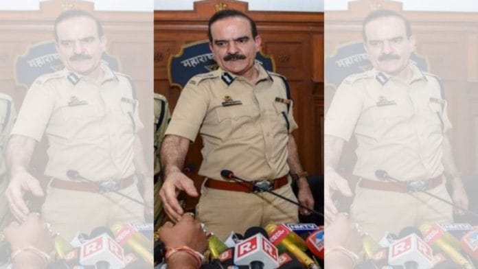 File image of former Mumbai police commissioner Param Bir Singh | PTI