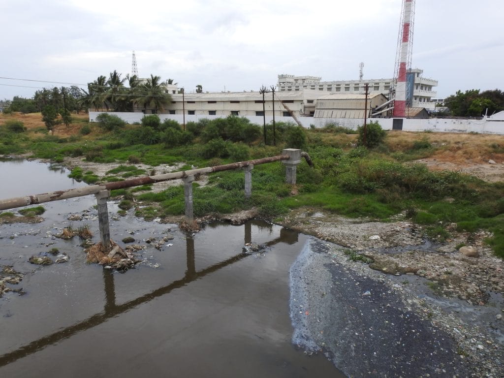 Pollution in Noyyal river | Sanket Bhale